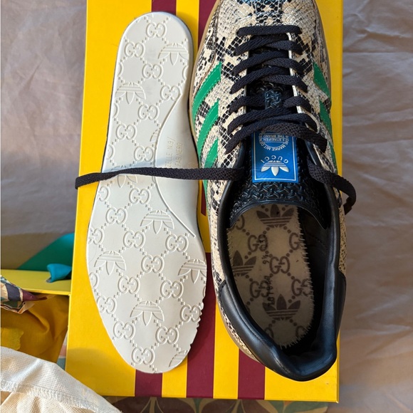 GUCCI X ADIDAS GAZELLES - Picture 12 of 13